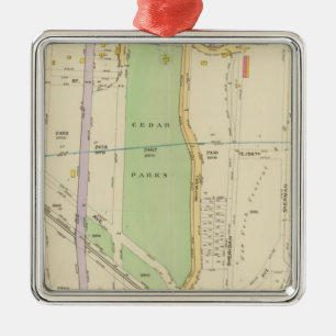 New York 37 Metalen Ornament