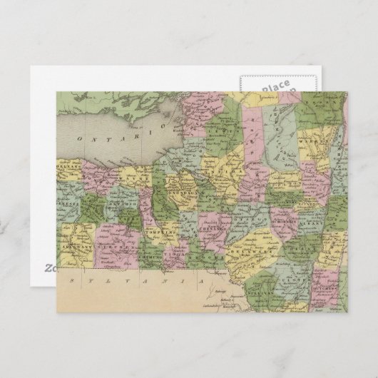 New York 3 Briefkaart (Voorkant / Achterkant)