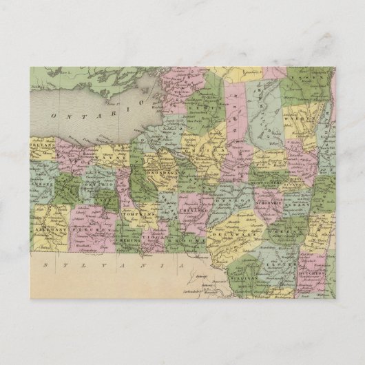 New York 3 Briefkaart (Voorkant)