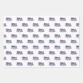 New York, 50 Staten, Liberty Bell Inpakpapier Vel (Voorkant)