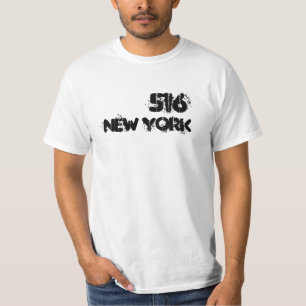 New York 516 netnummer T-shirt