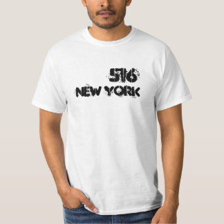 New York 516 netnummer T-shirt