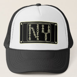 New York 5 Boroughs Design Truckers Pet