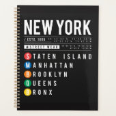 New York 5 Boroughs Planner (Voorkant)