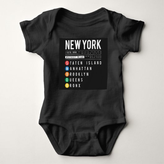 New York 5 Boroughs Romper (Voorkant)