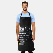 New York 5 Boroughs Schort (Gedragen)