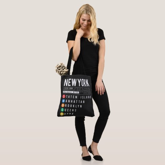 New York 5 Boroughs Tote Bag (Op model)