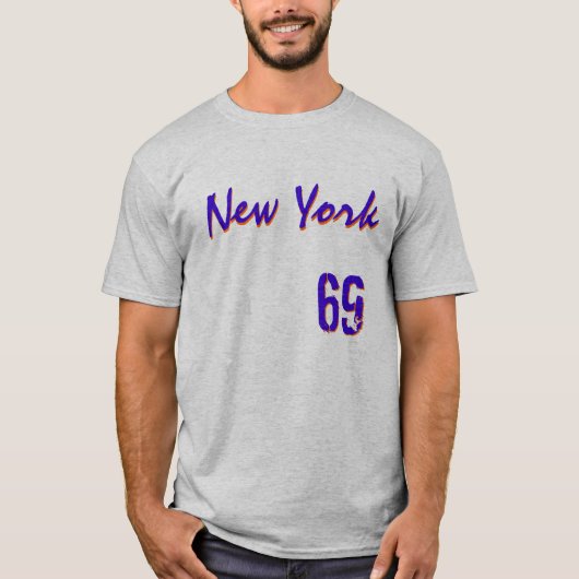New York #69 Jersey Shirt (Voorkant)
