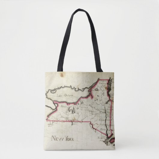 New York 8 Tote Bag (Voorkant)