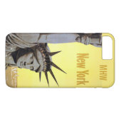  New York aangepaste monogram hoesjes (Achterkant (Horizontaal))