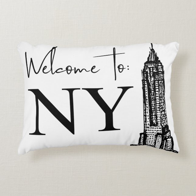 new york accent kussen (Voorkant)
