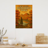 New York Adirondack Park V02 Poster (Keuken)
