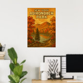 New York Adirondack Park V02 Poster (Thuiskantoor)