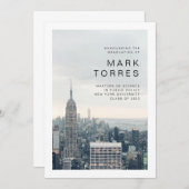 New York Afstuderen Aankondiging (Voorkant / Achterkant)