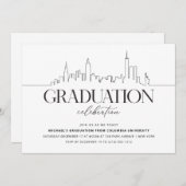 New York Afstuderen Kaart (Voorkant / Achterkant)
