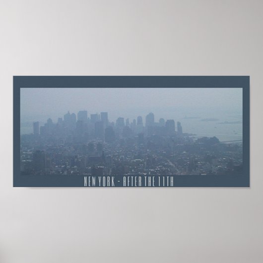 New York - After the 11th Poster (Voorkant)