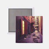 New York Alley Magneet (Voorkant / Achterkant)