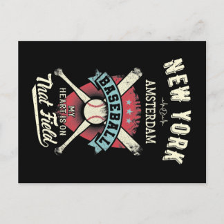 New York Amsterdam Baseball Briefkaart