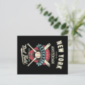 New York Amsterdam Baseball Briefkaart (Staand voorkant)