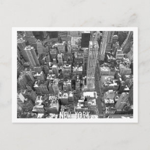 New York Ansichtkaart Stadsgezicht New York Souven Briefkaart
