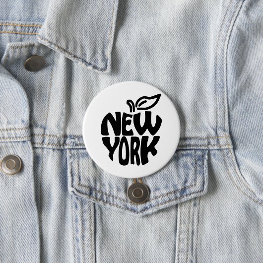 New York Apple Ronde Button 7,6 Cm (In situ)