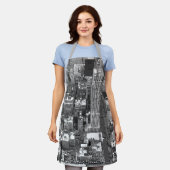 New York Apron 5th Avenue NYC Souvenir Aprons Schort (Gedragen)