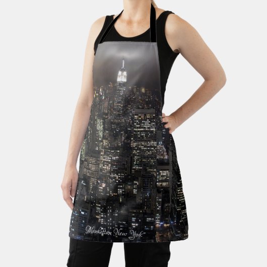 New York Apron Cool Gepersonaliseerd NYC Souvenir Schort (Insitu)