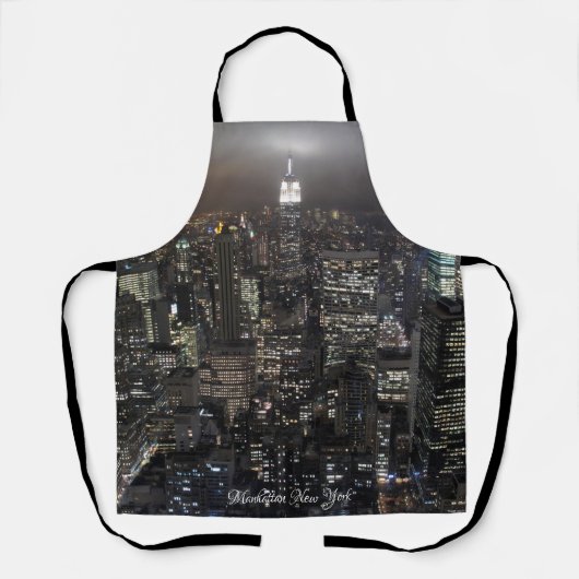 New York Apron Cool Gepersonaliseerd NYC Souvenir  Schort (Voorkant)