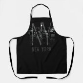 New York Apron Cool Gepersonaliseerd NYC Souvenir  Schort (Voorkant)
