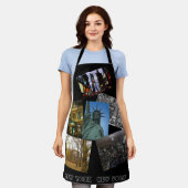 New York Apron NYC Landmark Souvenir Aprons Schort (Gedragen)