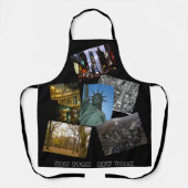 New York Apron NYC Landmark Souvenir Aprons Schort (Voorkant)