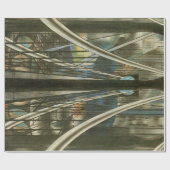  New York Architecture, Brooklyn Bridge Cadeaupapier (Vlak)