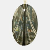  New York Architecture, Brooklyn Bridge Keramisch Ornament (Links)