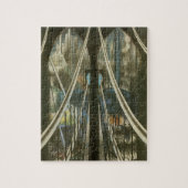 New York Architecture, Brooklyn Bridge Legpuzzel (Verticaal)