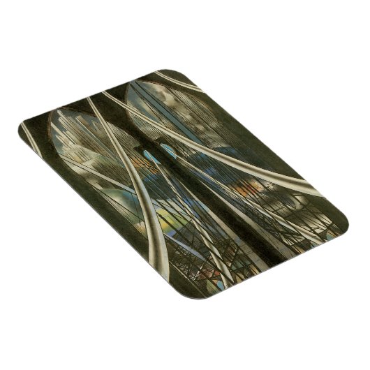  New York Architecture, Brooklyn Bridge Magneet (Rechterzijde)