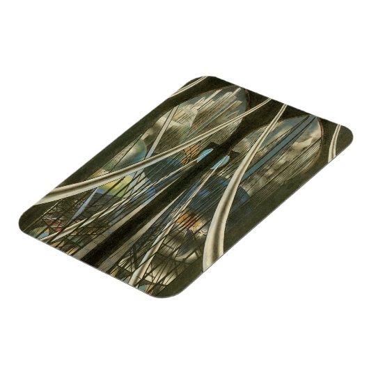 New York Architecture, Brooklyn Bridge Magneet (Linkerzijde)