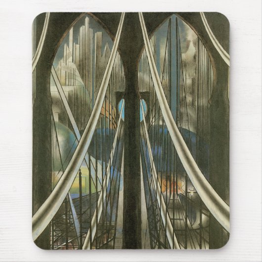 New York Architecture, Brooklyn Bridge Muismat (Voorkant)