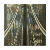 New York Architecture, Brooklyn Bridge Tegeltje (Voorkant)