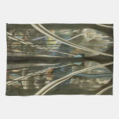 New York Architecture, Brooklyn Bridge Theedoek (Horizontaal)