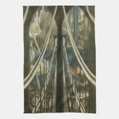 New York Architecture, Brooklyn Bridge Theedoek (Verticaal)