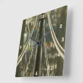  New York Architecture, Brooklyn Bridge Vierkante Klok (Hoek)