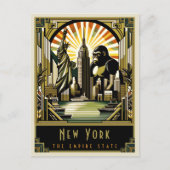 New York | Art. Deco Briefkaart (Voorkant)