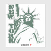 New York Art Sticker - Aangepaste NYC-decalen (Vel)