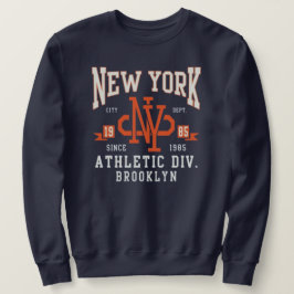 New York athletic brooklyn style Trui