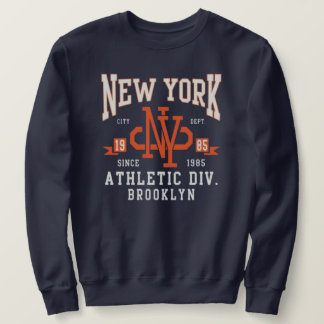 New York athletic brooklyn style Trui