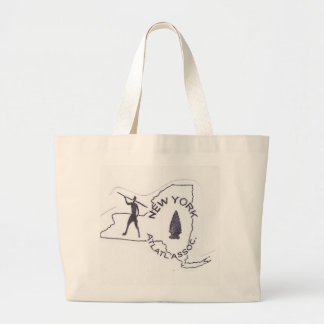 New York Atlatl Grote Tote Bag