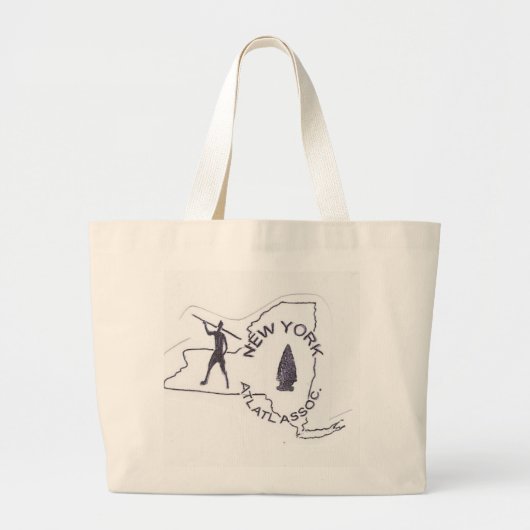 New York Atlatl Grote Tote Bag (Voorkant)