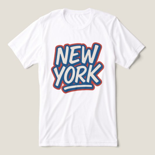 New York Attitude - Urban Style T-shirt (Design voorkant)