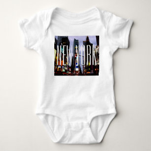 New York Baby Creeper Organic New York Souvenir Romper