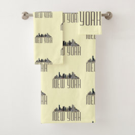 NEW YORK BAD HANDDOEK